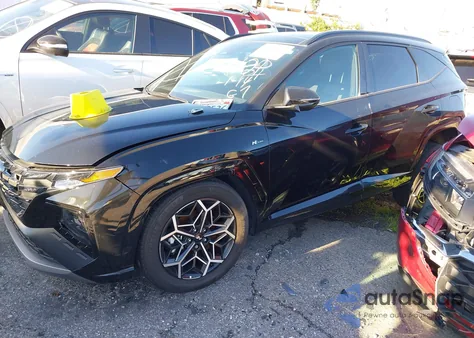 2024 Hyundai Tucson Hybrid N Line from USA, damaged, VIN KM8JFCD19RU146101